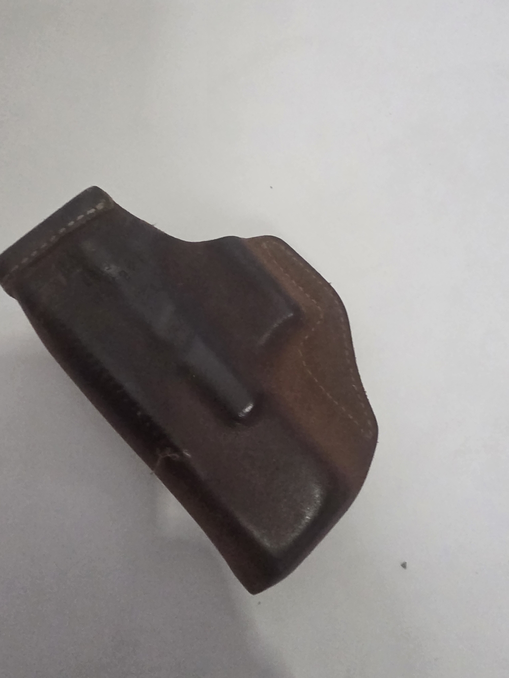 Galco Leather Belt Holster with Clip - Brown